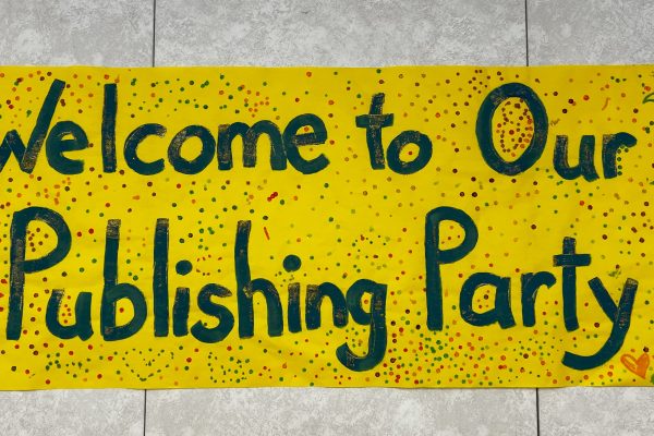 Kindergarten hosts a publishing party for young authors